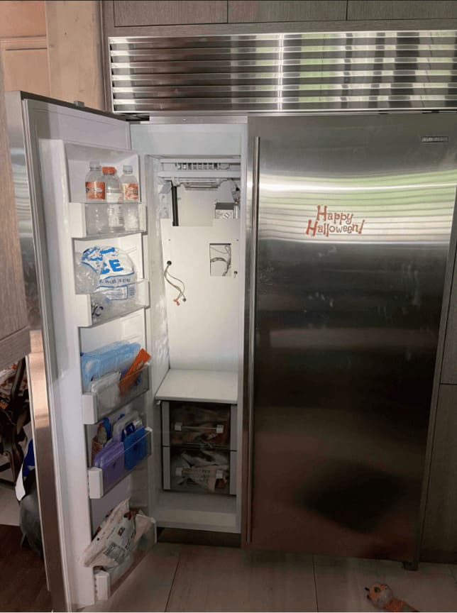 Sub-Zero side-by-side ice maker repair in Miami